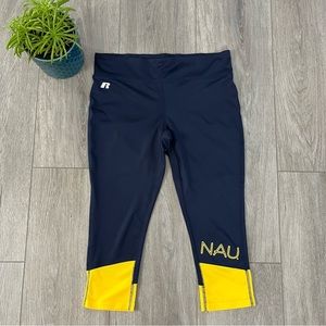 Northern Arizona University NAU Legging Size M 8/10 Lumberjack College Flagstaff